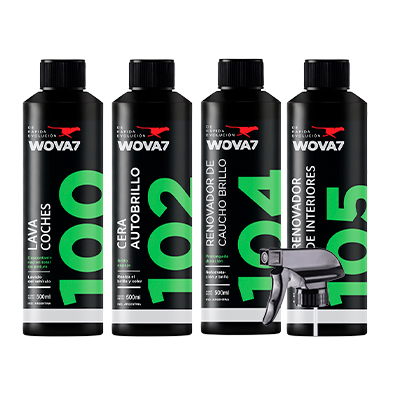 Pack Wova7 Basics – Kit inicial de detailing (4 piezas)